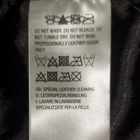 American Leather Co. Sz 16 Soft Leather Moto Jacket Black QVC Retail $319 - Picture 13 of 15